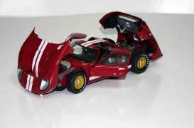 Ford  - 1966 red/white/gold - 1:18 - Shelby Collectibles - shelby400 | Toms Modelautos