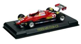 Ferrari  - red/black - 1:43 - Magazine Models - Fer126 - MagFer126 | Toms Modelautos