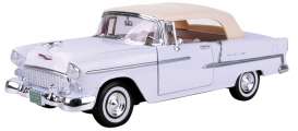 Chevrolet  - 1955 white - 1:18 - Motor Max - 73184w - mmax73184w | Toms Modelautos