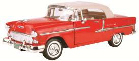 Chevrolet - 1955 red - 1:18 - Motor Max - 73184r - mmax73184r | Tom's Modelauto's Chevrolet - 1955 red - 1:18 - Motor Max - 73184r - mmax73184r | Tom's Modelauto's