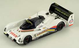 Peugeot  - 1992 white - 1:24 - Spark - LMS006 - spaLMS006 | Toms Modelautos