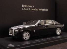 Rolls Royce  - 2012 diamond black/silver - 1:43 - Kyosho - 5551DBK - kyo5551DBK | Toms Modelautos
