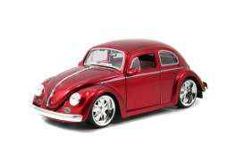 Volkswagen  - 1959 candy red - 1:24 - Jada Toys - 92358r - jada92358r | Toms Modelautos