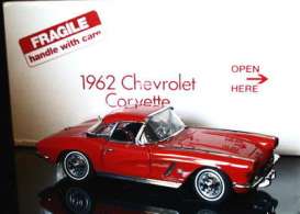 Chevrolet  - 1962 red - 1:24 - Danbury Mint - dm62corvettec | Toms Modelautos