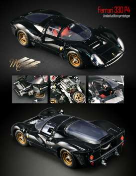 Ferrari  - 1967 black - 1:18 - Acme Diecast - gmpg1804110 | Toms Modelautos