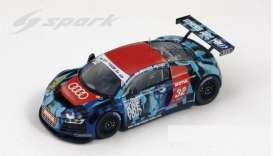 Audi  - 2011 blue/red - 1:43 - Spark - sf028 - spasf028 | Toms Modelautos