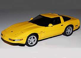 Chevrolet  - 1995 yellow - 1:24 - Danbury Mint - dm95corvette | Toms Modelautos