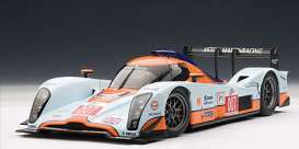 Aston Martin Lola - 2009 light blue/orange - 1:18 - AutoArt - 80906 - autoart80906 | Toms Modelautos