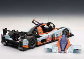 Aston Martin Lola - 2009 light blue/orange - 1:18 - AutoArt - 80906 - autoart80906 | Toms Modelautos