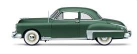 Oldsmobile  - 1949 green - 1:24 - Danbury Mint - dm49olds88 | Toms Modelautos