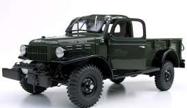 Dodge  - 1946 green - 1:24 - Danbury Mint - dm46powerwagon | Toms Modelautos
