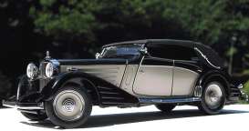 Maybach  - 1939 silver/black - 1:24 - Franklin Mint - FB11RJ96 | Toms Modelautos