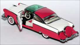 Ford  - 1955 pink/white - 1:24 - Franklin Mint - FB11TQ13 | Toms Modelautos