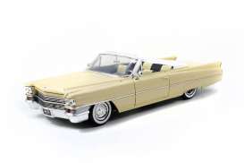 Cadillac  - 1963 yellow - 1:18 - Jada Toys - 96471y - jada96471y | Toms Modelautos