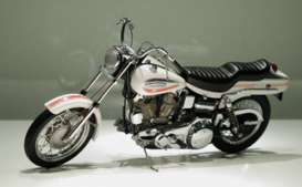 Harley Davidson  - 1971 white - 1:10 - Franklin Mint - FB11XG22 | Toms Modelautos