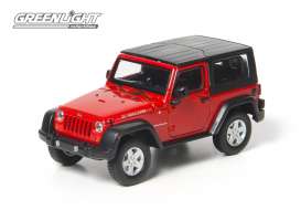Jeep  - 2012 red - 1:43 - GreenLight - 86027 - gl86027 | Toms Modelautos
