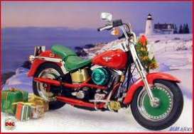 Harley Davidson  - red/green - 1:10 - Franklin Mint - FB11ZK68 | Toms Modelautos