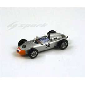 Porsche  - 1962 silver - 1:43 - Spark - s1861 - spas1861 | Toms Modelautos