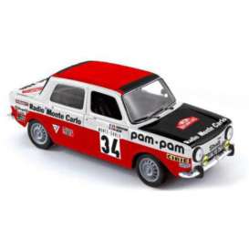 Simca  - 1973 red/white/black - 1:18 - Norev - 185707 - nor185707 | Toms Modelautos