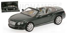 Bentley  - 2011 green - 1:43 - Minichamps - 436139060 - mc436139060 | Toms Modelautos