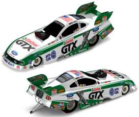 Ford  - 2011 white/green - 1:24 - Action Performance - ACAMN1821CSMN | Toms Modelautos