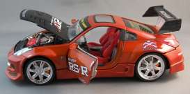 Nissan  - 2002 red - 1:24 - Boley - boley39416r-1 | Toms Modelautos
