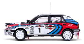 Lancia  - 1991 red/white/blue - 1:18 - SunStar - 3126 - sun3126 | Toms Modelautos