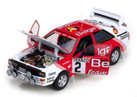 Audi  - 1983 white/red - 1:18 - SunStar - 4223 - sun4223 | Toms Modelautos