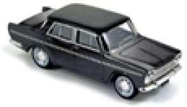 Fiat  - 1964 black - 1:43 - Norev - 770201 - nor770201 | Toms Modelautos