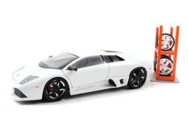 Lamborghini  - 2004 white - 1:24 - Jada Toys - 96534w - jada96534w | Toms Modelautos