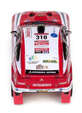 Mitsubishi  - 2012 red/white - 1:43 - Vitesse SunStar - 43460 - vss43460 | Toms Modelautos