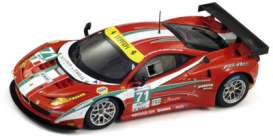 Ferrari  - 2012 red - 1:43 - Fujimi Resin Collection - FRC1343004 | Toms Modelautos