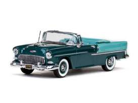 Chevrolet  - 1955 green/green - 1:43 - Vitesse SunStar - 36296 - vss36296 | Toms Modelautos