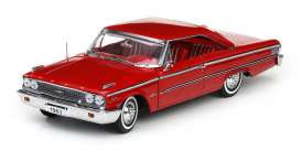 Ford  - 1963 red - 1:18 - SunStar - 1460 - sun1460 | Toms Modelautos