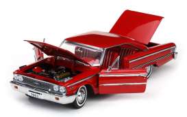 Ford  - 1963 red - 1:18 - SunStar - 1460 - sun1460 | Toms Modelautos