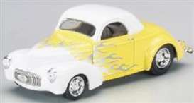 Willys  - 1941 white/yellow - 1:43 - Universal Hobbies - UH1903 | Toms Modelautos