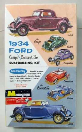 Ford  - 1934  - 1:24 - Monogram - monoPC72 | Toms Modelautos