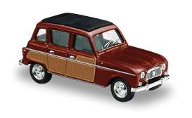 Renault  - 1964 red/brown - 1:43 - Solido - 143123 - soli143123 | Toms Modelautos