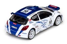 Peugeot  - 2007 white/blue - 1:18 - SunStar - 5434 - sun5434 | Toms Modelautos
