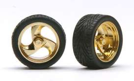 Rims &amp; tires Wheels & tires - gold - 1:24 - Pegasus - 1204 - pghs1204 | Toms Modelautos