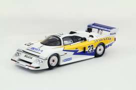 Nissan  - 1983 yellow/white/blue - 1:43 - Ebbro - ebb44789 | Toms Modelautos