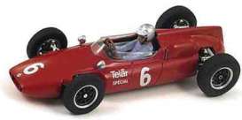 Cooper  - 1961 red - 1:43 - Spark - s3512 - spas3512 | Toms Modelautos