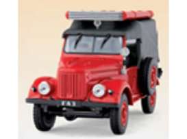 GAZ  - 1964 red - 1:43 - Magazine Models - rusgazfire - magrusgazfire | Toms Modelautos