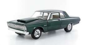 Plymouth  - 1965 green metallic - 1:18 - Highway 61 - hw50910 | Toms Modelautos