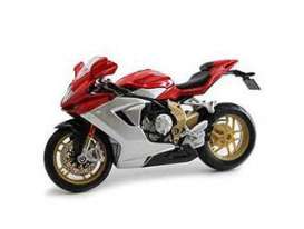 MV Agusta  - 2012 red/silver - 1:12 - Maisto - 11095sr - mai11095sr | Toms Modelautos