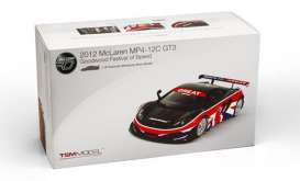 McLaren  - 2012 black/red/white/blue - 1:18 - TrueScale - M131812R - TSM131812R | Toms Modelautos