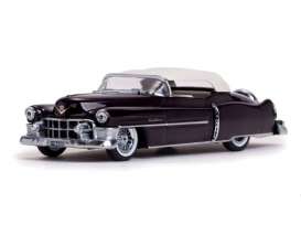 Cadillac  - closed convertible 1953 maroon - 1:43 - Vitesse SunStar - 36266 - vss36266 | Toms Modelautos