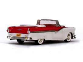 Ford  - Fairlane open convertible 1956 red/white - 1:43 - Vitesse SunStar - 36276 - vss36276 | Toms Modelautos
