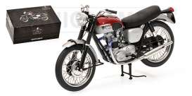 Triumph  - 1958 silver/red - 1:12 - Minichamps - 122133550 - mc122133550 | Toms Modelautos