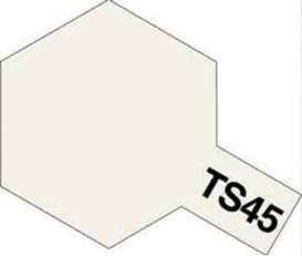 Paint  - pearl white - Tamiya - TS-45 - tamTS45 | Toms Modelautos